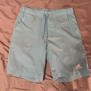 light blue adidas shorts, Men’s Small